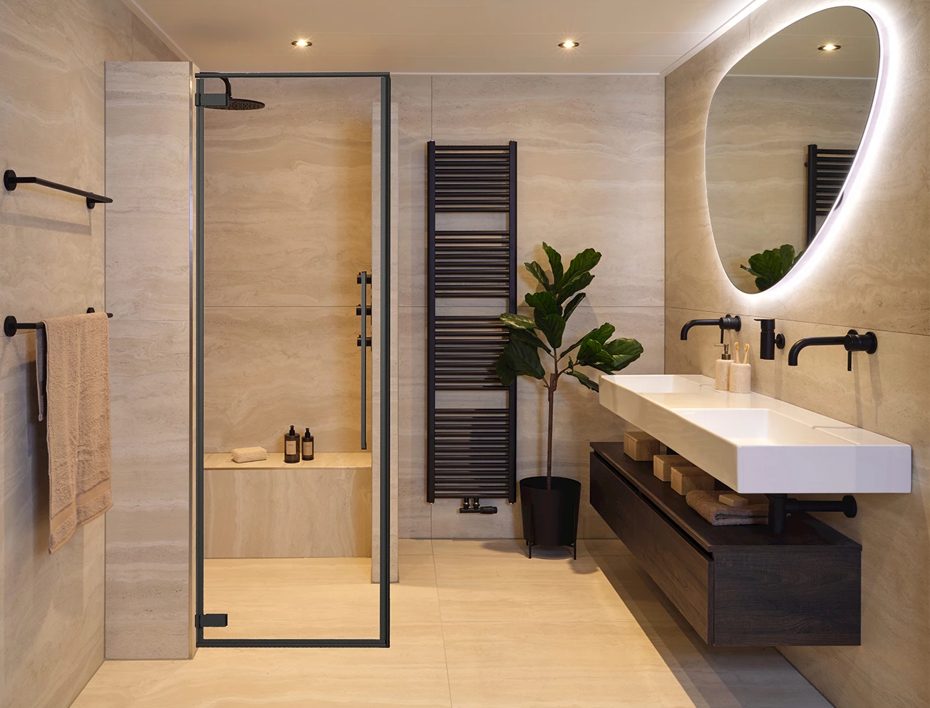 Badkamer renovatie project